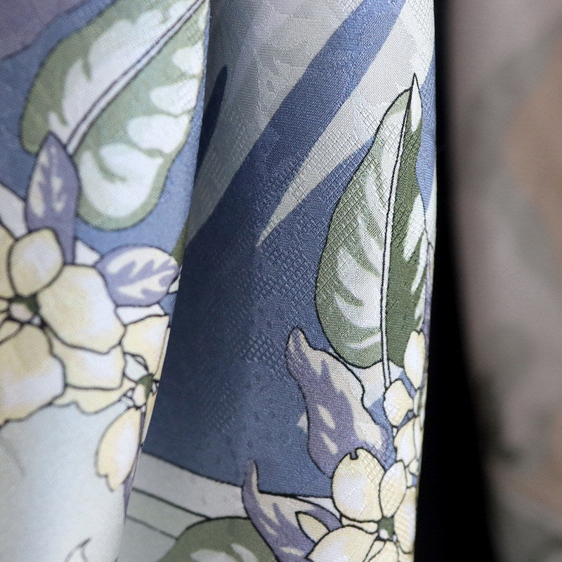 Classical Gardens of Suzhou | 100% Mulberry Silk Double-Sided Scarf